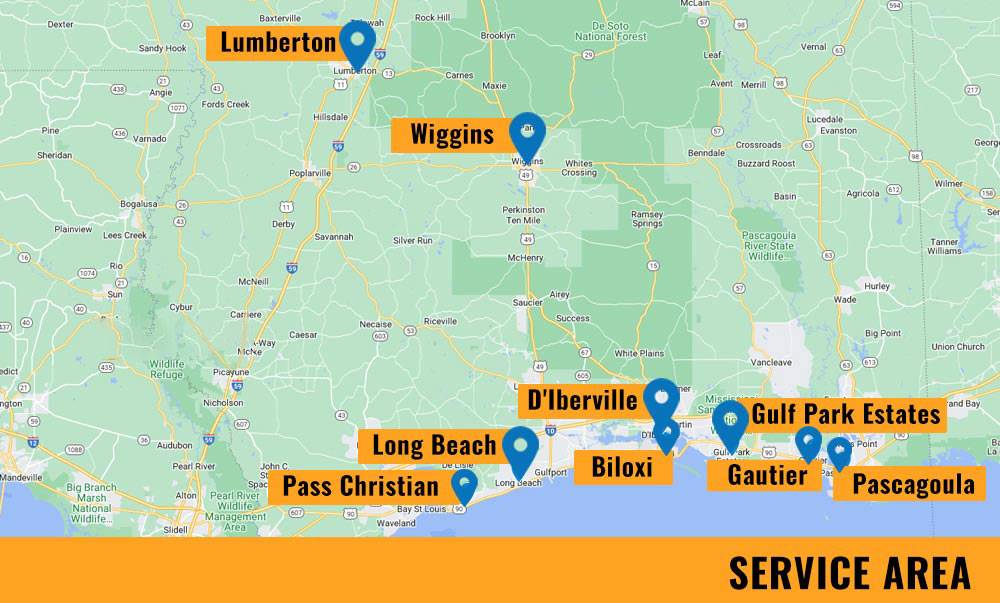 Service Experts Plumbing - Service Areas